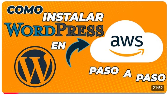 instalar WordPress en AWS